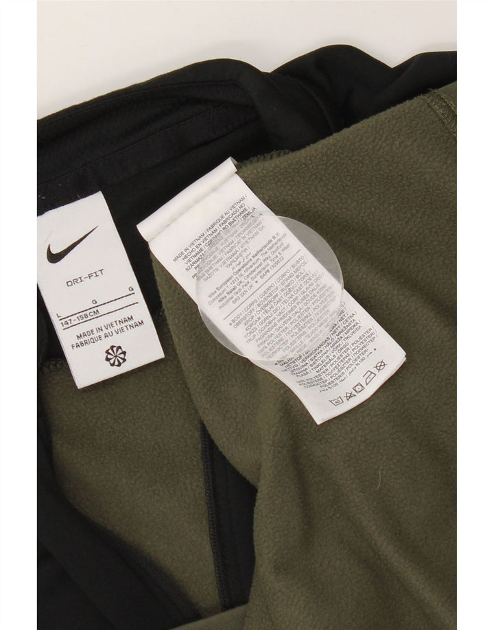 Chłopięcy dres Nike Dri Fit z pulowerem 12-13 lat, duży, zielony