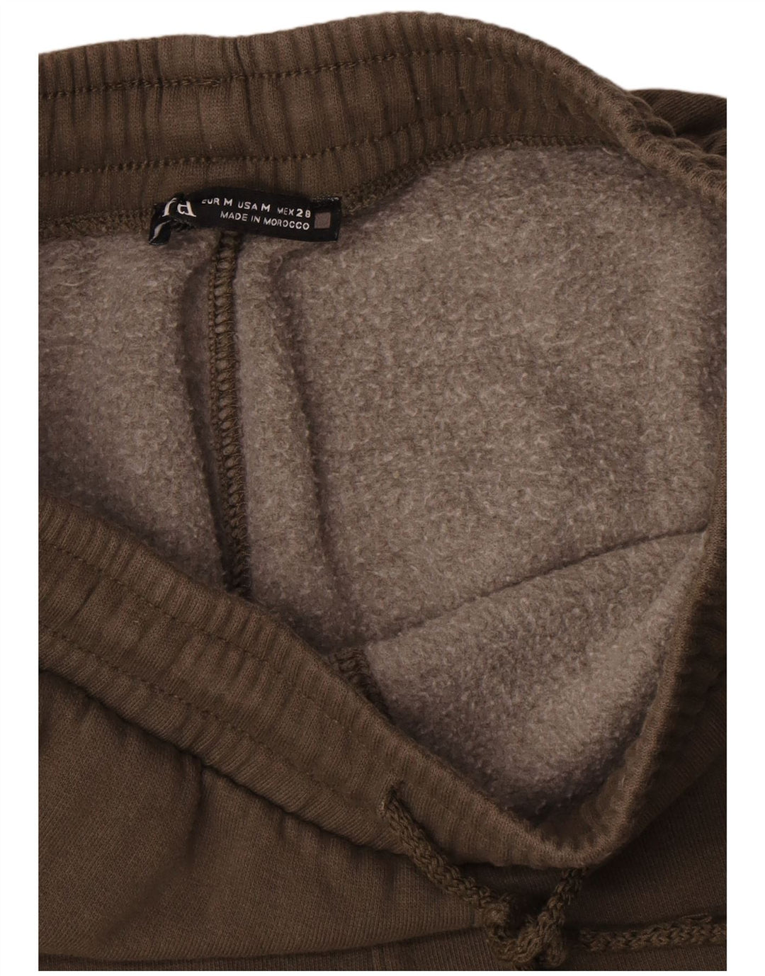Damskie spodnie dresowe Zara Cargo UK 12, średnia bawełna khaki