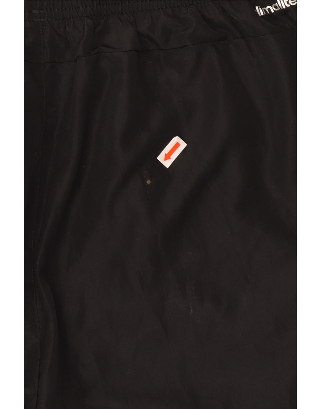 Męskie spodnie dresowe ADIDAS Climalite UK 44/46, duże, czarne, poliestrowe