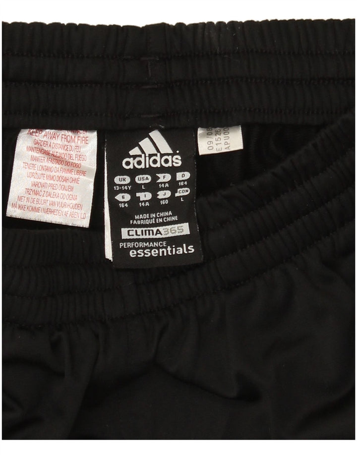 Spodnie dresowe chłopięce Adidas Clima 365 13-14 lat, czarny poliester