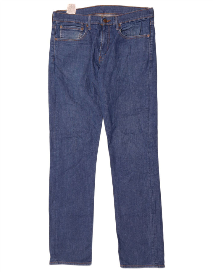 Męskie jeansy Levi's 511 Slim 34 L34 Niebieskie bawełniane