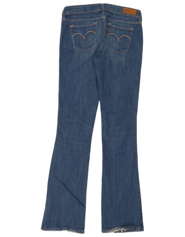 Damskie jeansy Levi's Demi Curve z niską talią i obcisłym tyłem W28 L34 Niebieska bawełna