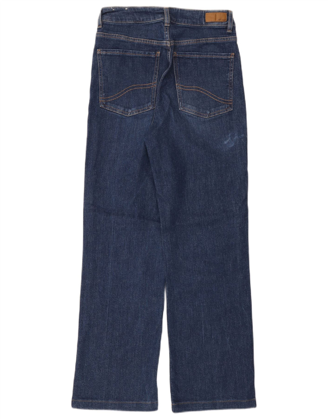 Dżinsy damskie FAT FACE Elise Wide Leg UK 8 Small W28 L28 Granatowe