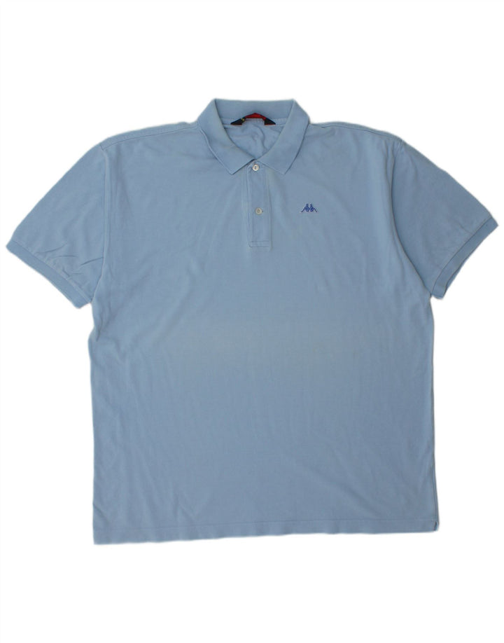 Męska koszulka polo Kappa 2XL niebieska