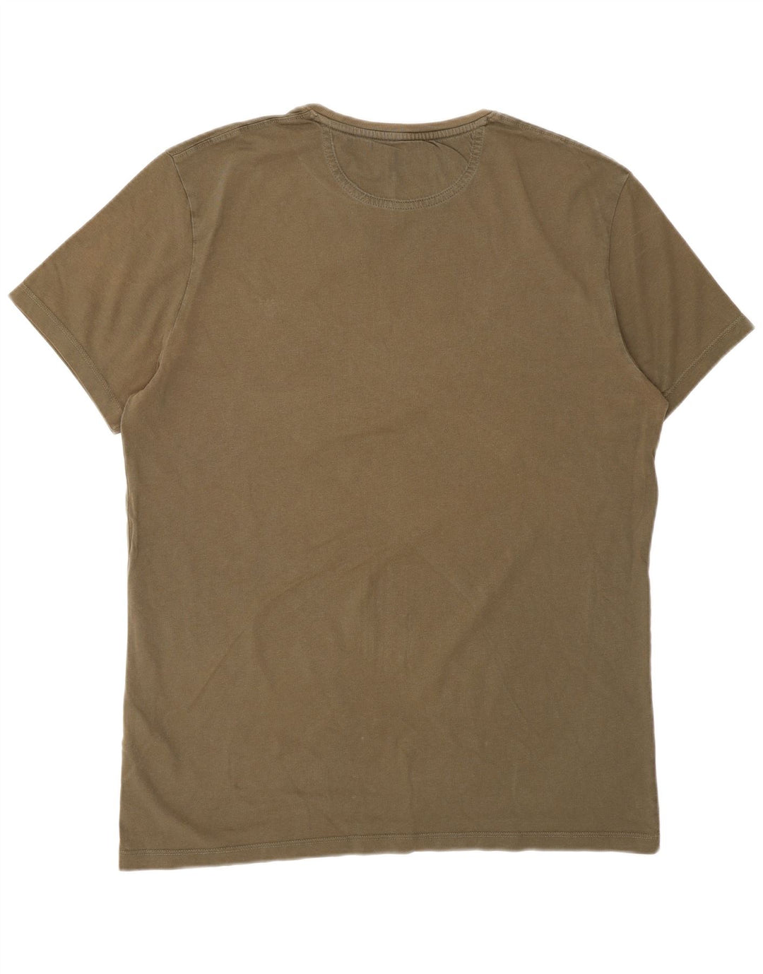 Męski T-shirt TIMBERLAND o dopasowanym kroju, duży, bawełniany khaki