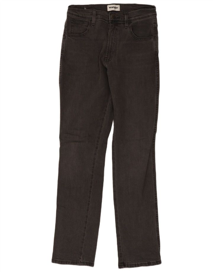 Męskie jeansy Wrangler Texas Slim W30 L32 Szara bawełna