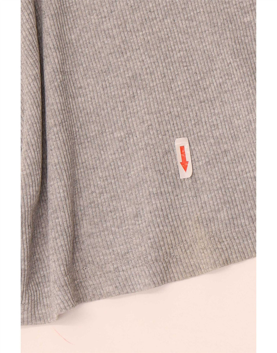 Męski top Levi's z długim rękawem, mały, szary, bawełniany