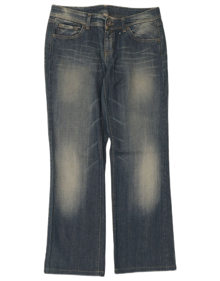 Damskie jeansy Bootcut Benetton W28 L29 Niebieskie bawełniane