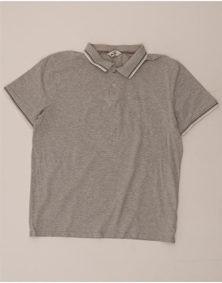 Męska koszulka polo Ben Sherman, duża, szara, bawełniana