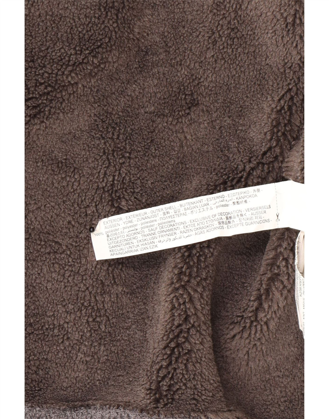 Męska kurtka Zara Sherpa UK 42 XL, szary poliester