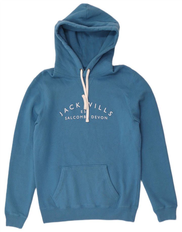 Męski sweter z kapturem Jack Wills, mały, niebieski