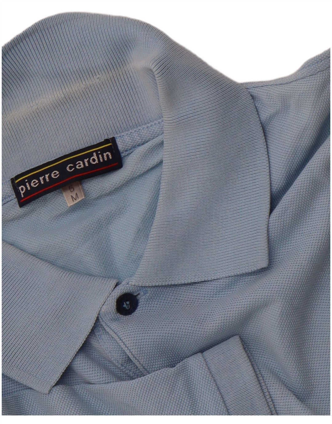 Męska koszulka polo PIERRE CARDIN, niebieska, bawełniana