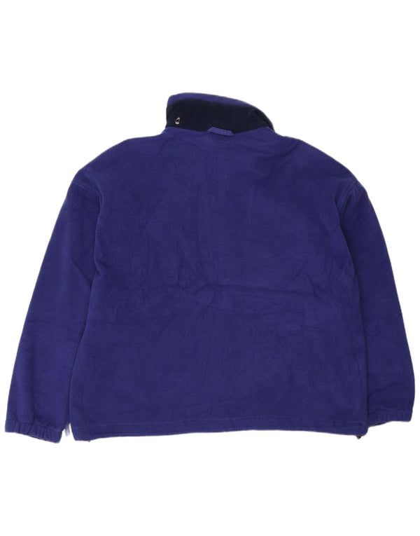 Damska kurtka polarowa oversize Columbia UK 18 XL w kolorze fioletowym