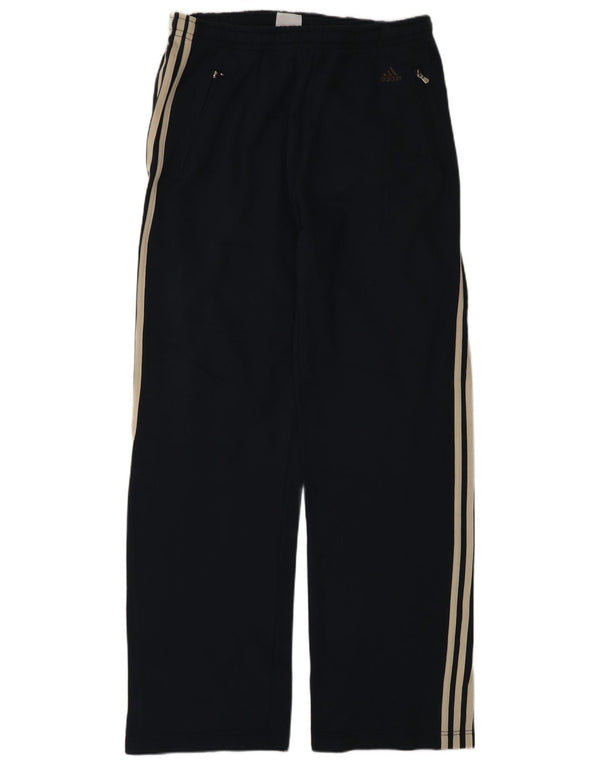 Męskie spodnie dresowe Adidas UK 40/42 Średni granatowy, bawełniany