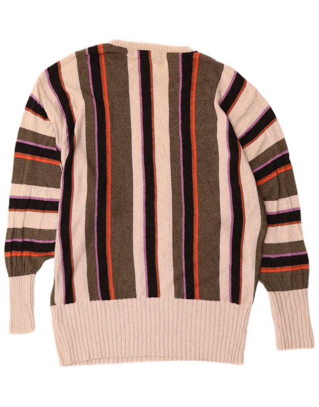 Sweter damski Marks & Spencer z okrągłym dekoltem, UK 14, średni, wielokolorowy