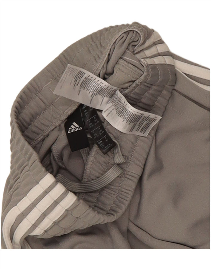 Damskie spodnie dresowe Adidas UK 0/2 2XS Szary poliester
