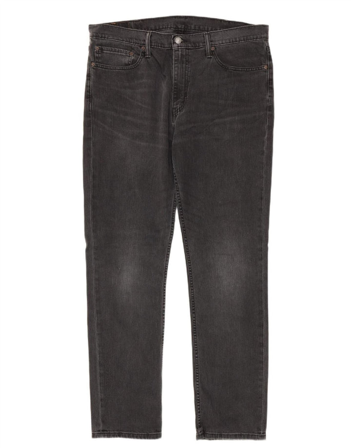 Męskie jeansy Levi's 511 Slim W38 L34 Czarna bawełna