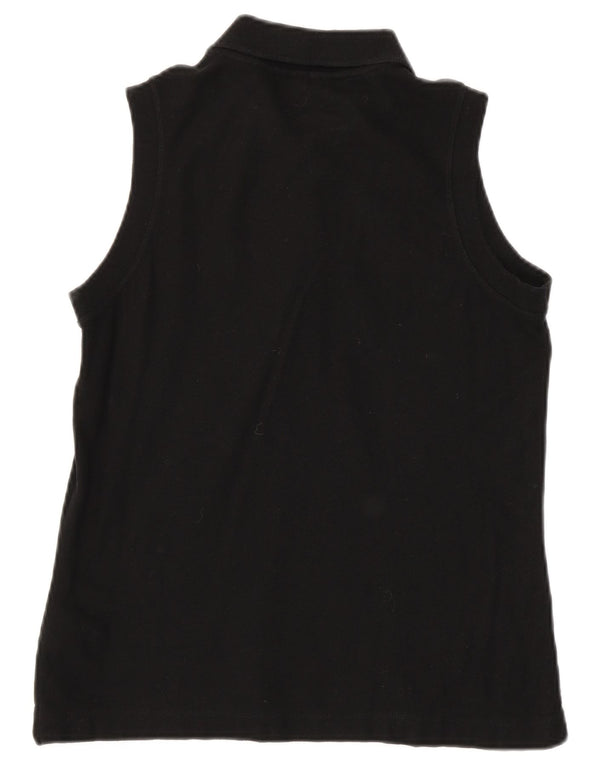 Dziewczęca koszulka polo bez rękawów Fila 15-16 lat XL, czarna, bawełniana