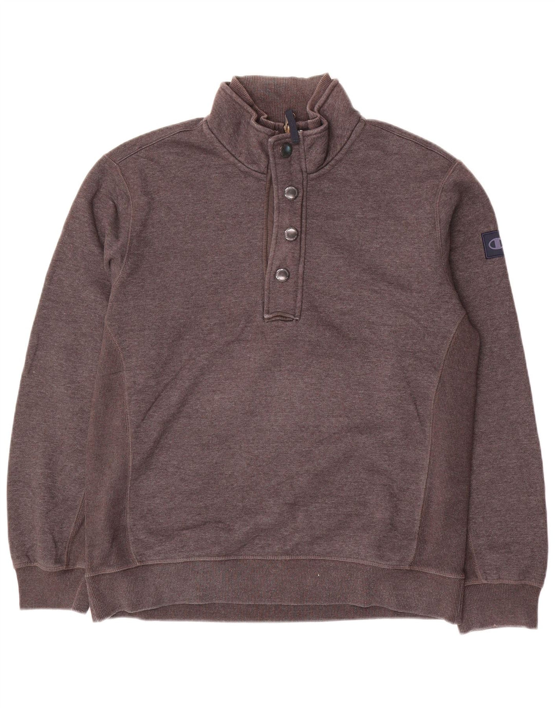 Męska bluza Champion z zamkiem 1/4 XL, szara bawełna