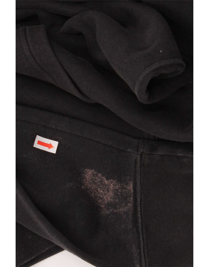 Męska bluza z kapturem Nike, średnia czarna, bawełniana