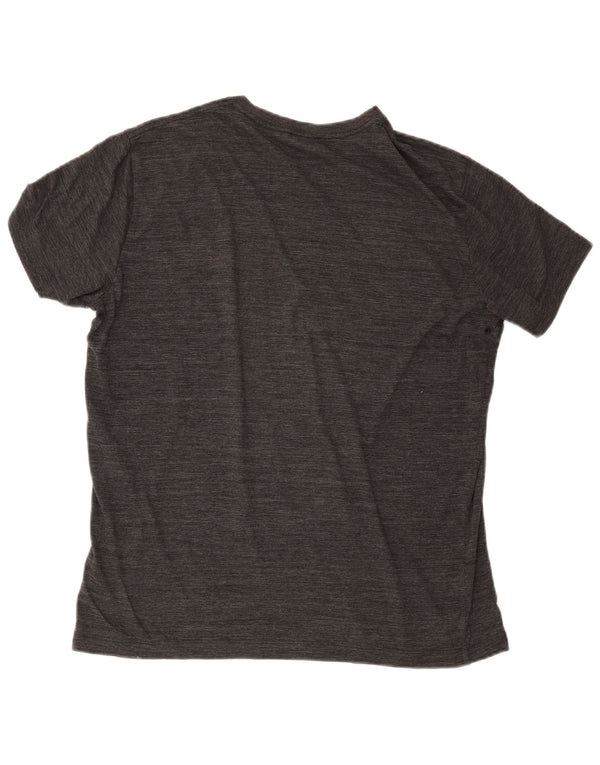 T-shirt męski Diesel XL, szary, nakrapiany, bawełniany