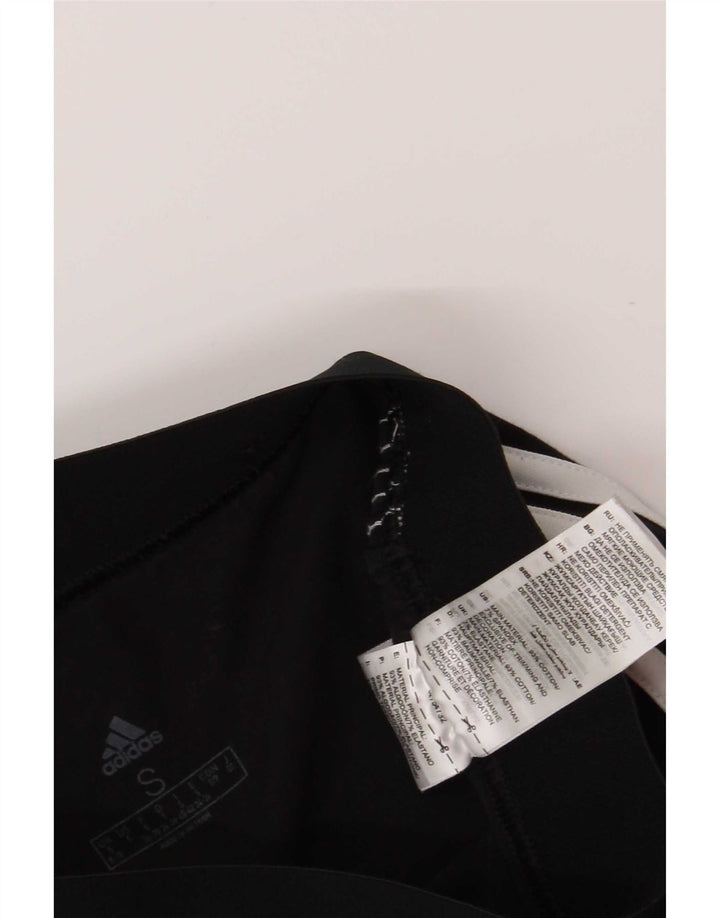 Legginsy Damskie Adidas UK 10 Małe Czarne Bawełniane