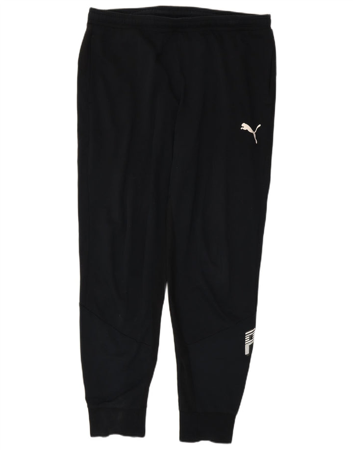 Męskie spodnie dresowe Puma Graphic Joggers XL czarne