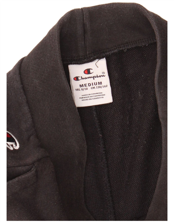 Chłopięce spodenki sportowe CHAMPION z grafiką 9-10 lat, czarne