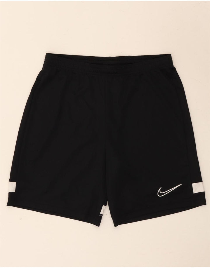 Męskie spodenki sportowe Nike Dri Fit, mały czarny, poliestrowy blok kolorów