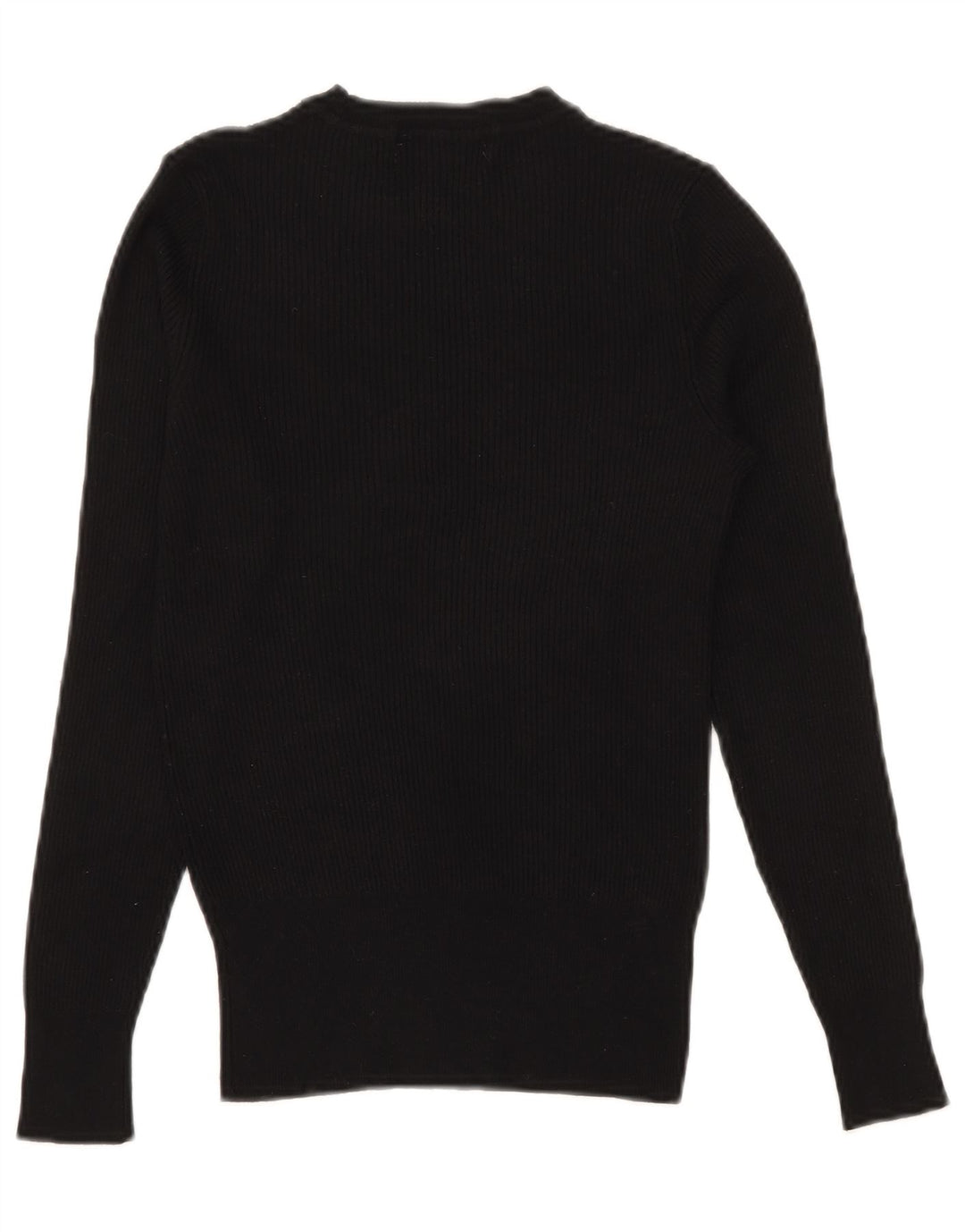 Marks & Spencer Damski sweter z okrągłym dekoltem, UK 10, mały, czarny