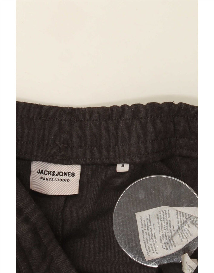 Męskie spodnie dresowe Jack & Jones, małe, szare, poliestrowe
