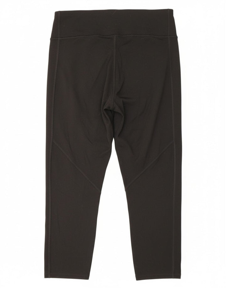 PUMA Womens Capri Leggings UK 14 Large  Black