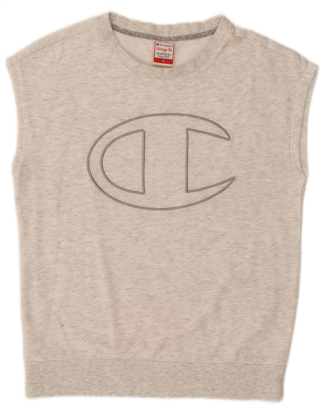 Damska bluza Champion Heritage Fit Graphic Jumper UK 14 Średni szary