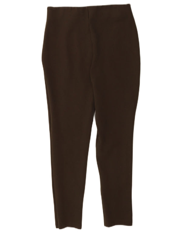 Damskie legginsy Zara Crop UK 14, duże, zielone, wiskozowe