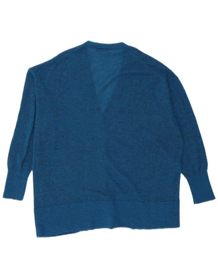 Damski sweter oversize Zara UK 14, średni niebieski