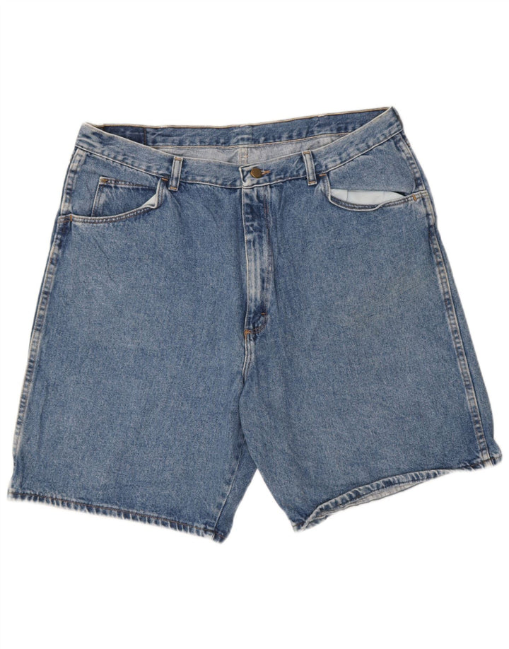 Męskie spodenki jeansowe Wrangler W28 średni niebieski