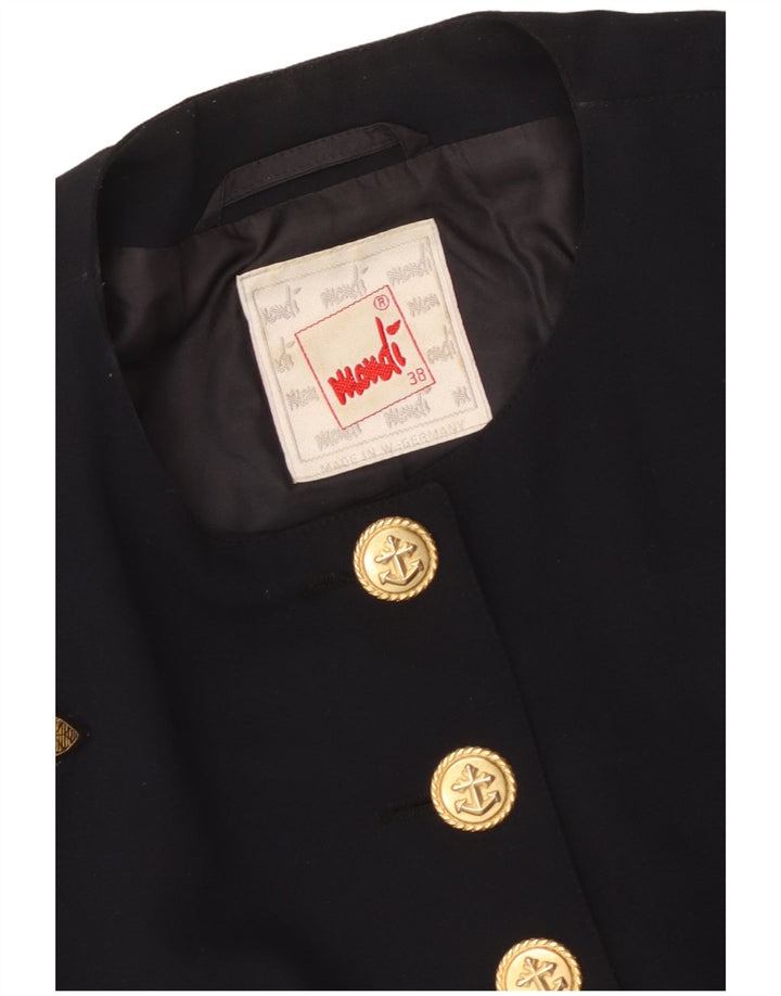 Damska kurtka Mondi Crop Graphic Bolero EU 38 Średni granat