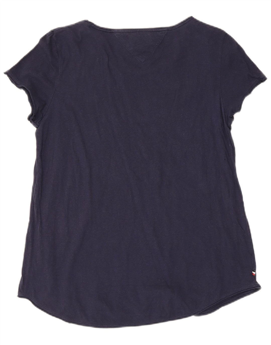 T-shirt damski Tommy Hilfiger Top UK 12 Średni granatowy