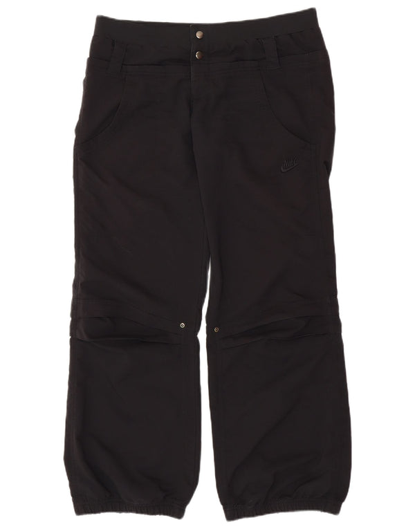 Damskie spodnie turystyczne NIKE Dri Fit Loose Fit UK 12 Medium W32 L31 Czarne