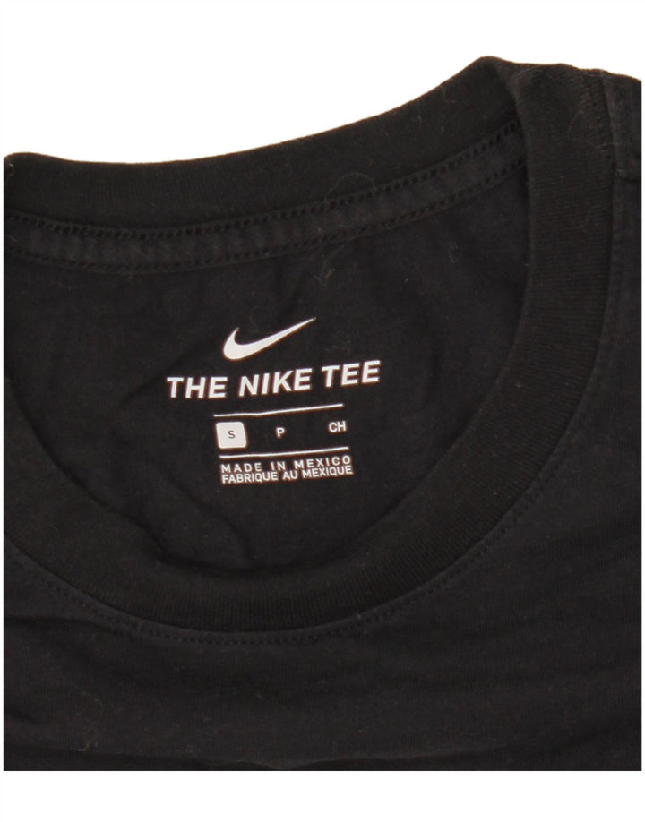 Męski T-shirt z grafiką Nike, mały, czarny