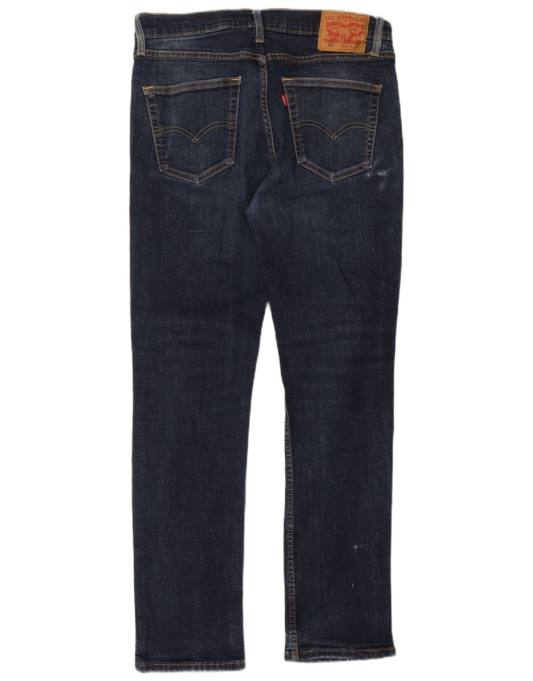 Męskie jeansy Levi's 511 Slim W34 L32 Niebieska bawełna