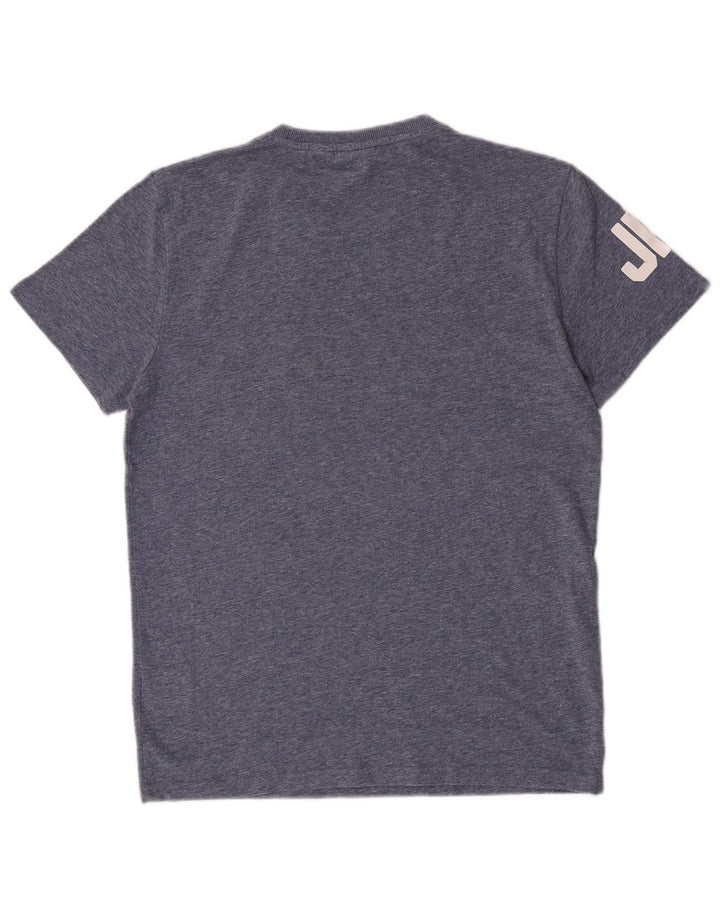 Męski T-shirt z grafiką Superdry, średnioszary, bawełniany