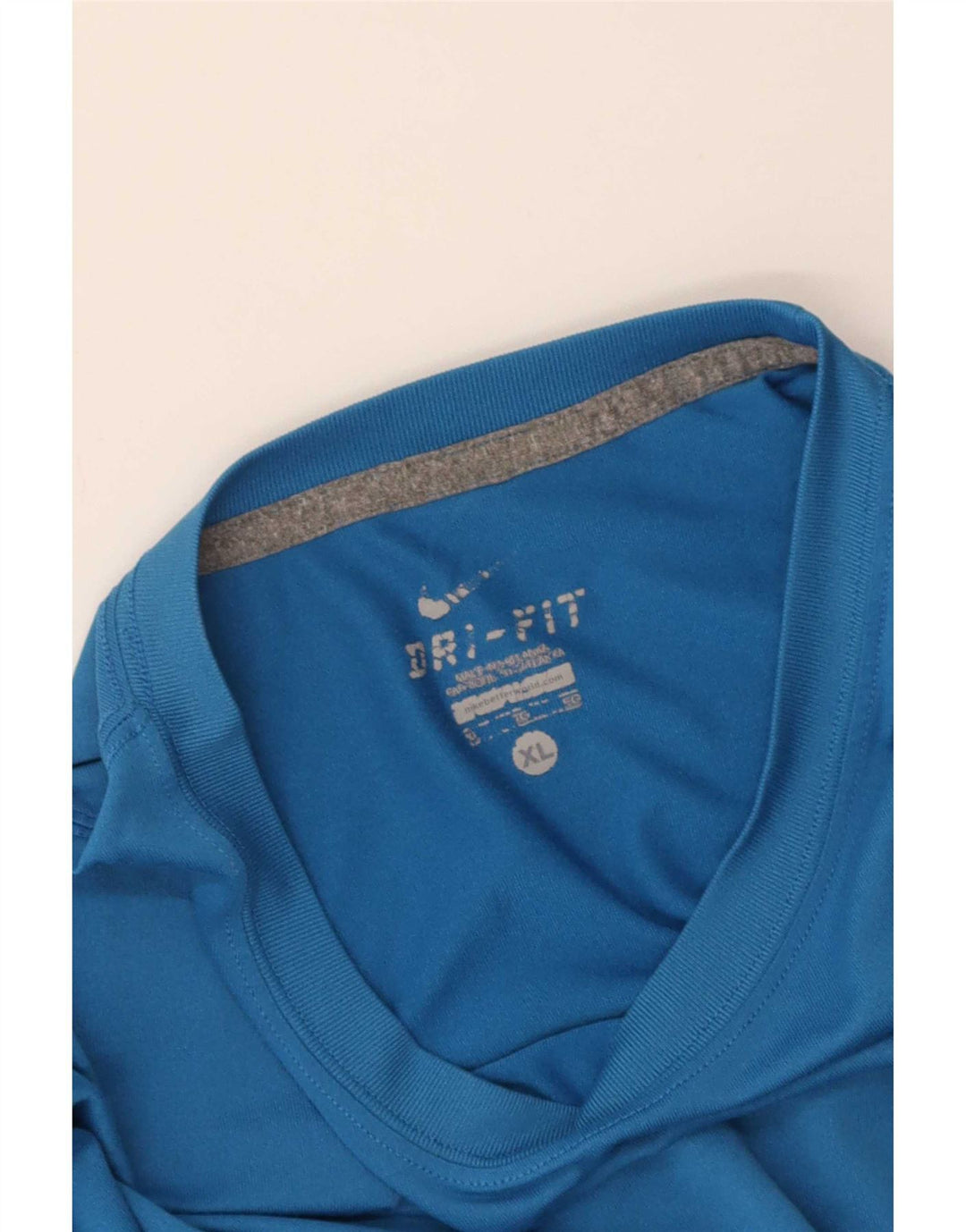 Męski T-shirt Nike Dri Fit Top XL Niebieski