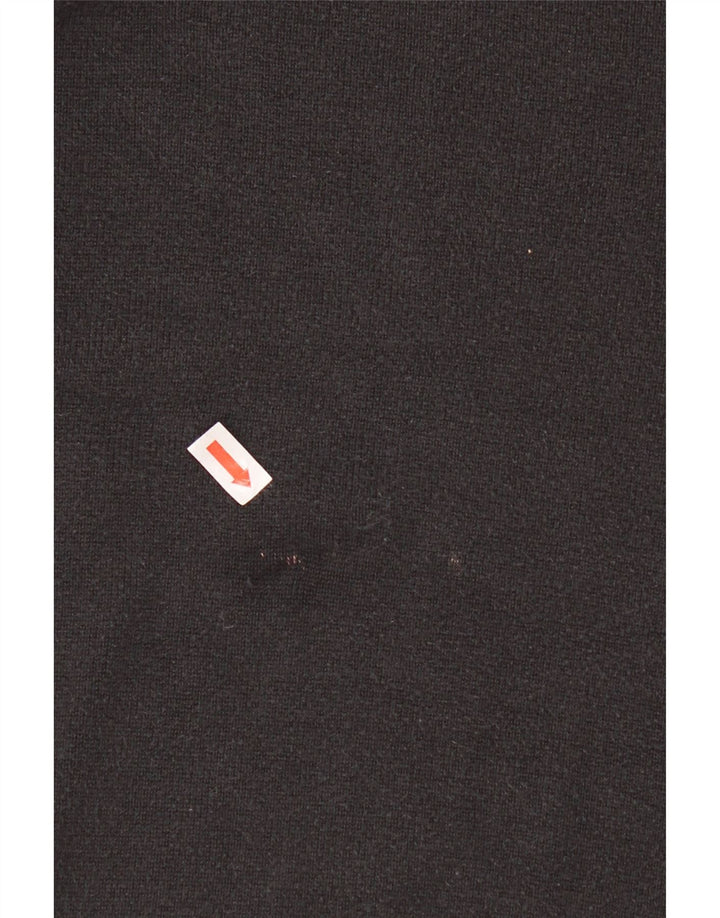 Męski sweter Timberland z okrągłym dekoltem, duży, czarny, bawełniany