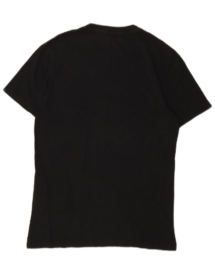 Męski T-shirt z grafiką Levi's o standardowym kroju, mały, czarny, bawełniany