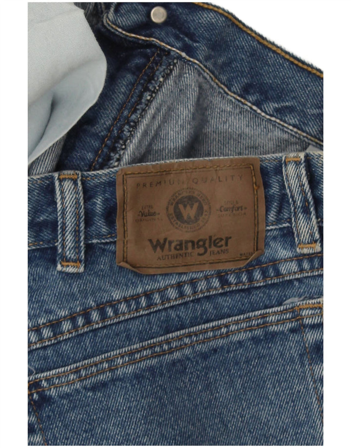 Męskie spodenki jeansowe Wrangler W28 średni niebieski