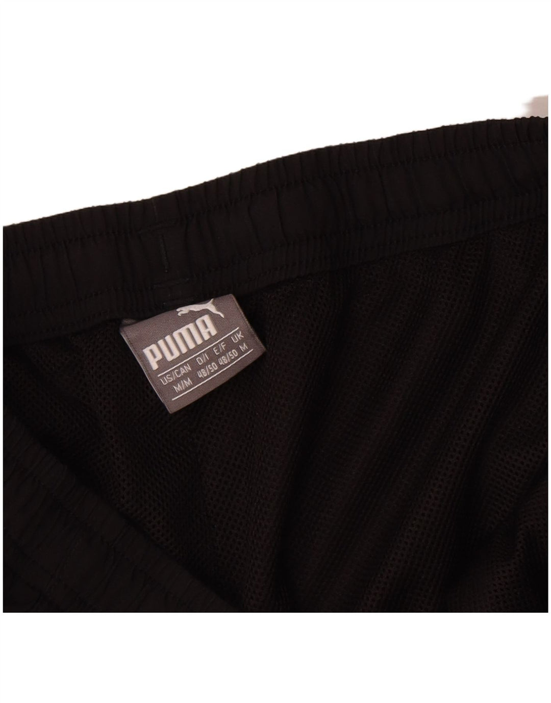 Męskie spodnie dresowe Puma Joggers, średni czarny poliester