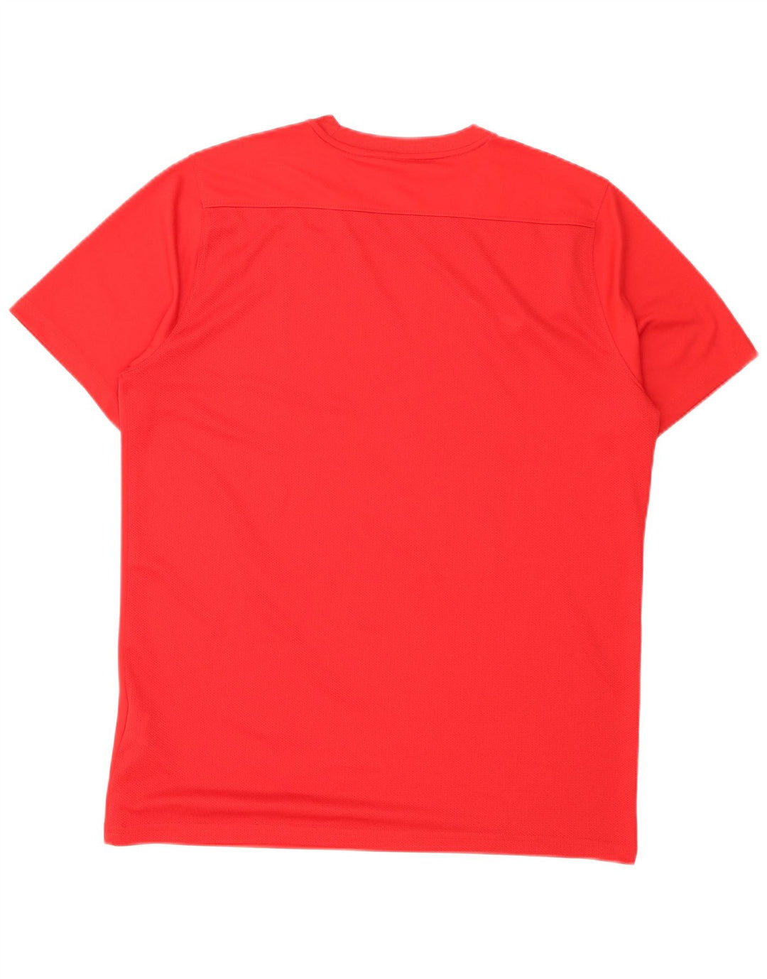 Męski T-shirt Nike Dri Fit Top, średni czerwony poliester