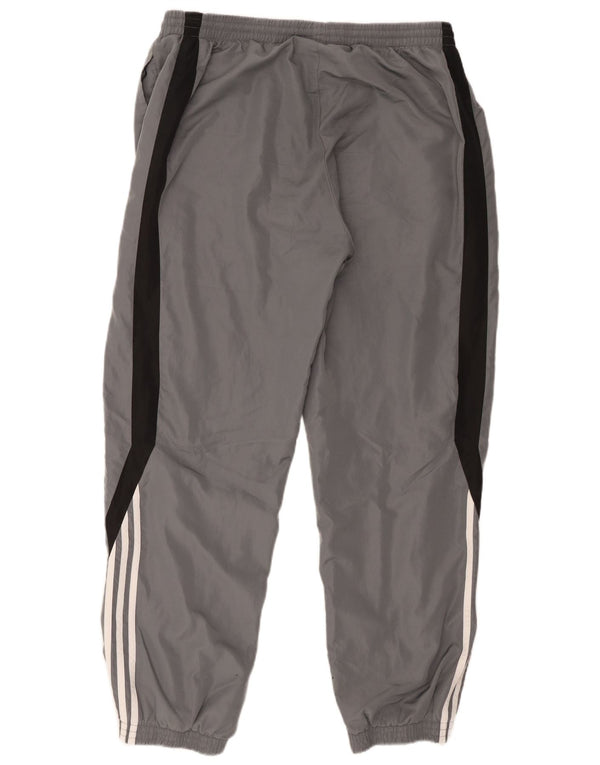 Adidas Męskie spodnie dresowe Joggers XL Szary poliester z blokami kolorów