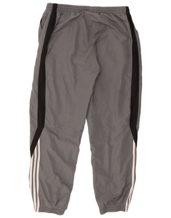 Adidas Męskie spodnie dresowe Joggers XL Szary poliester z blokami kolorów